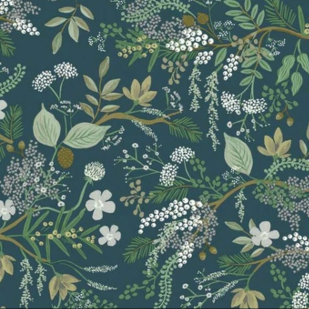 Rifle Paper - Peel and Stick - Juniper Wallpaper